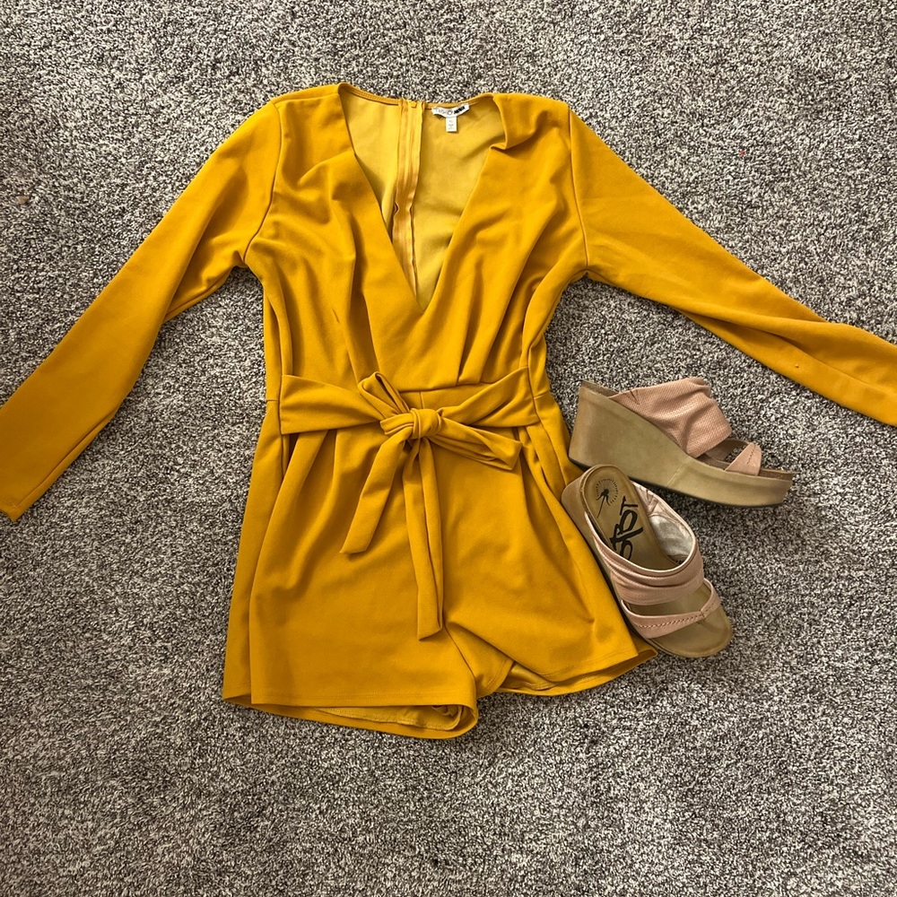 Cute fashion nova romper